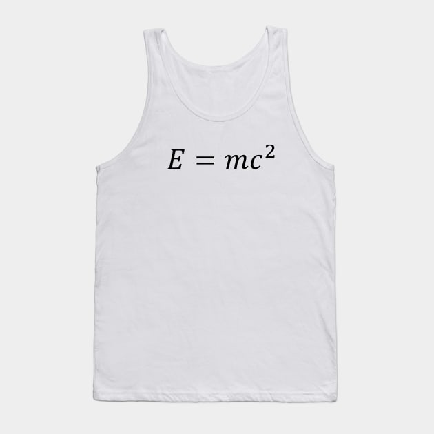 E=mc² einstein formula Tank Top by Zaltra Design